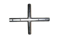 Ridge crown frame tent fitting